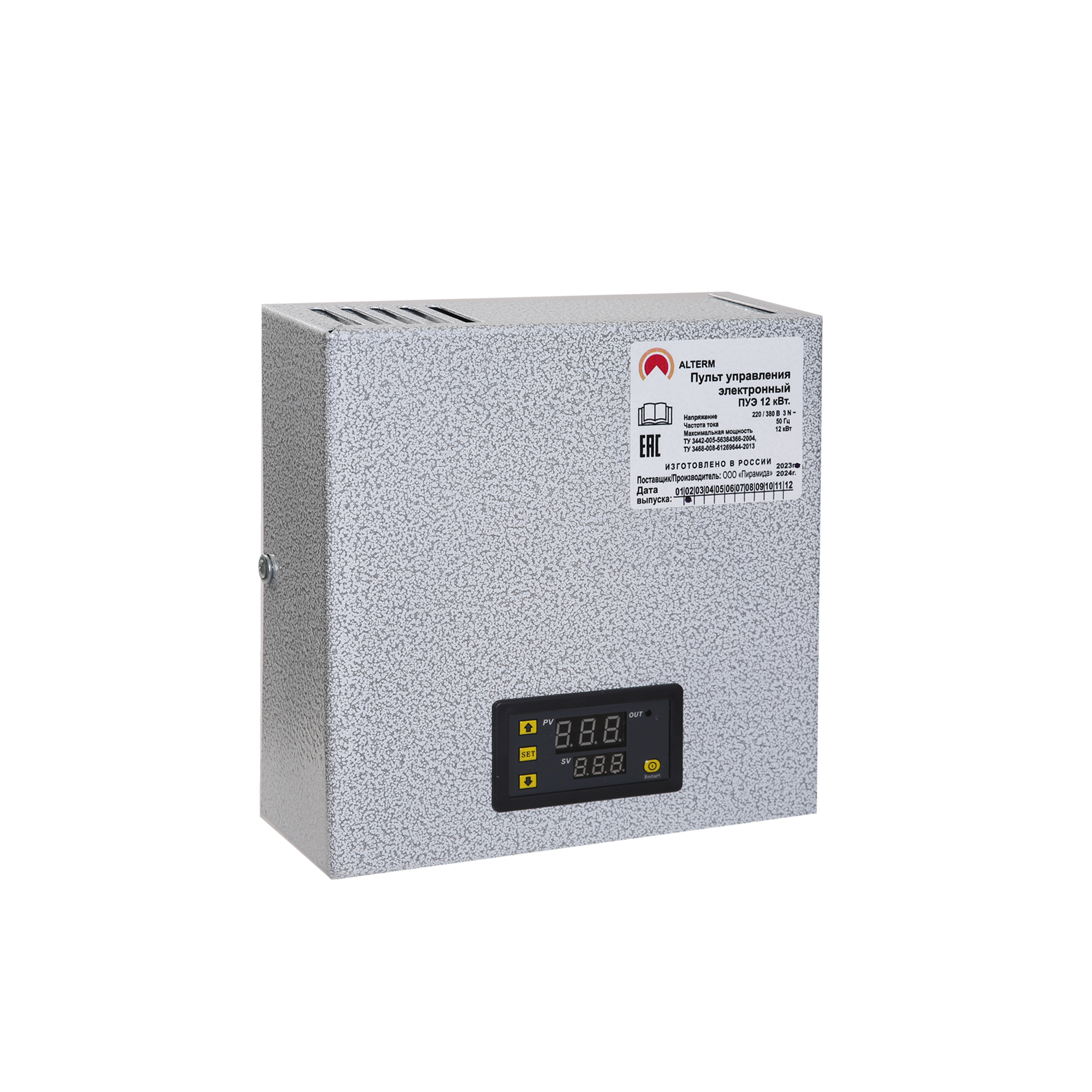 Пульт Управления Электронный 12 кВт (ПУЭ12) Пульт Управления Электронный 12 кВт (ПУЭ12) – фото 2