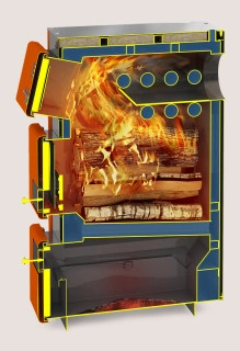 Твердотопливный котел Куппер ПРО-28 (2.0) Твердотопливный котел Куппер ПРО-28 (2.0) – фото 3