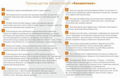 Печь для бани Конвектика 16 антрацит – фото 3