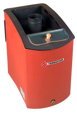 Печь для бани Конвектика 12Б терракота – фото 5