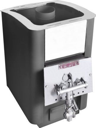 Печь для бани Конвектика 12У антрацит (с возможность применения газовой горелки+портал) – фото 12