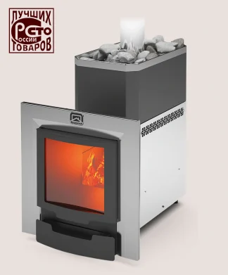 Печь для бани Русь-18 ЛНЗП Профи Панорама (1.1) – фото 15