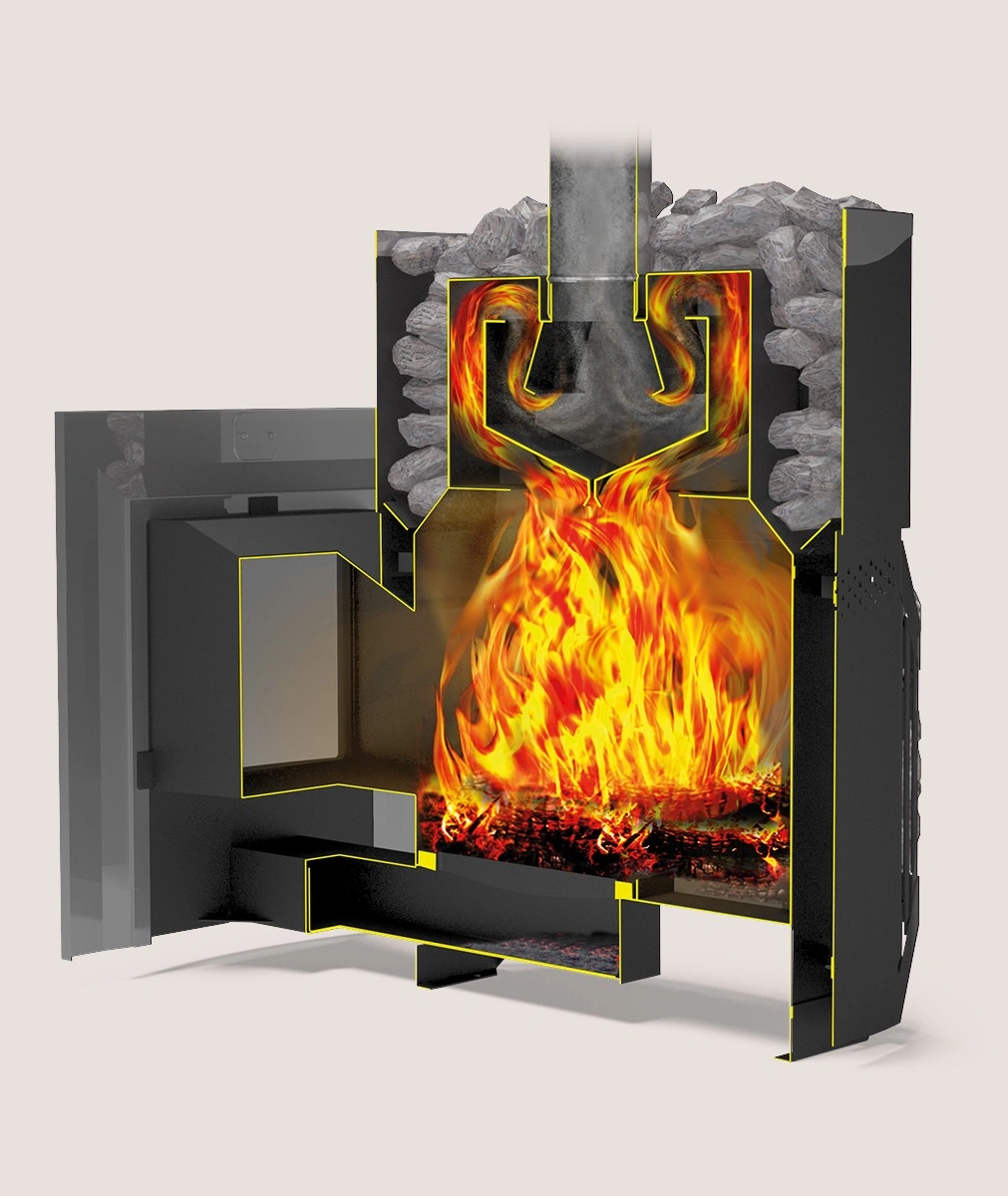 Печь для бани Русь-сетка 25 Л Панорама Печь для бани Русь-сетка 25 Л Панорама – фото 3