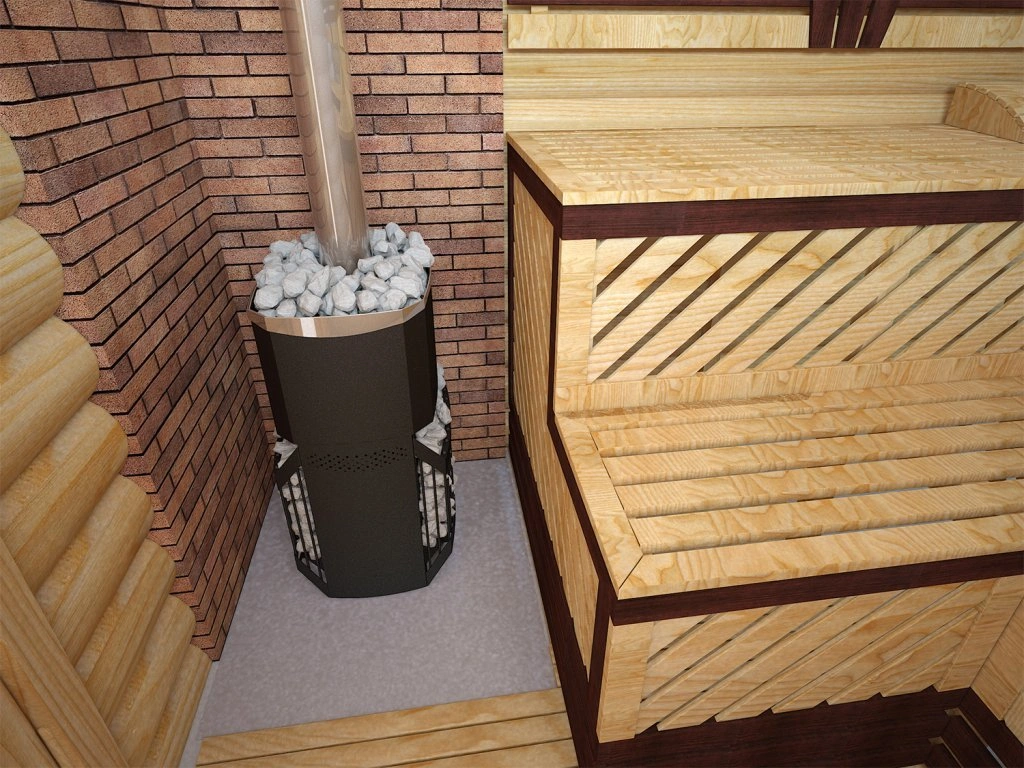 Печь для бани Русь-сетка 25 Л Панорама Печь для бани Русь-сетка 25 Л Панорама – фото 4