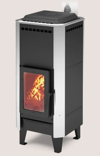 Печь-камин Вертикаль Металлика – фото 19