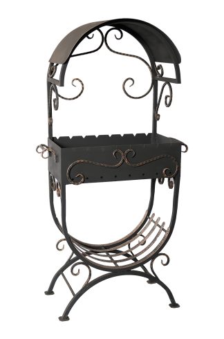 Мангал с крышей – фото 11